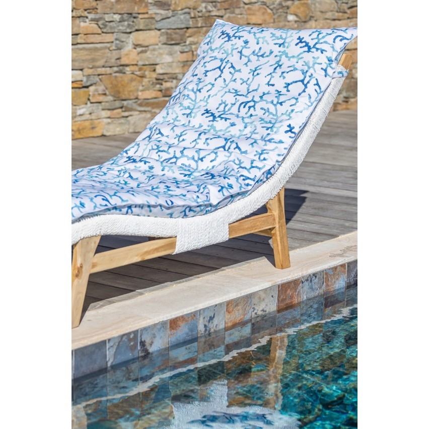 SUNBED WITH REMOVABLE COVER FIDJI