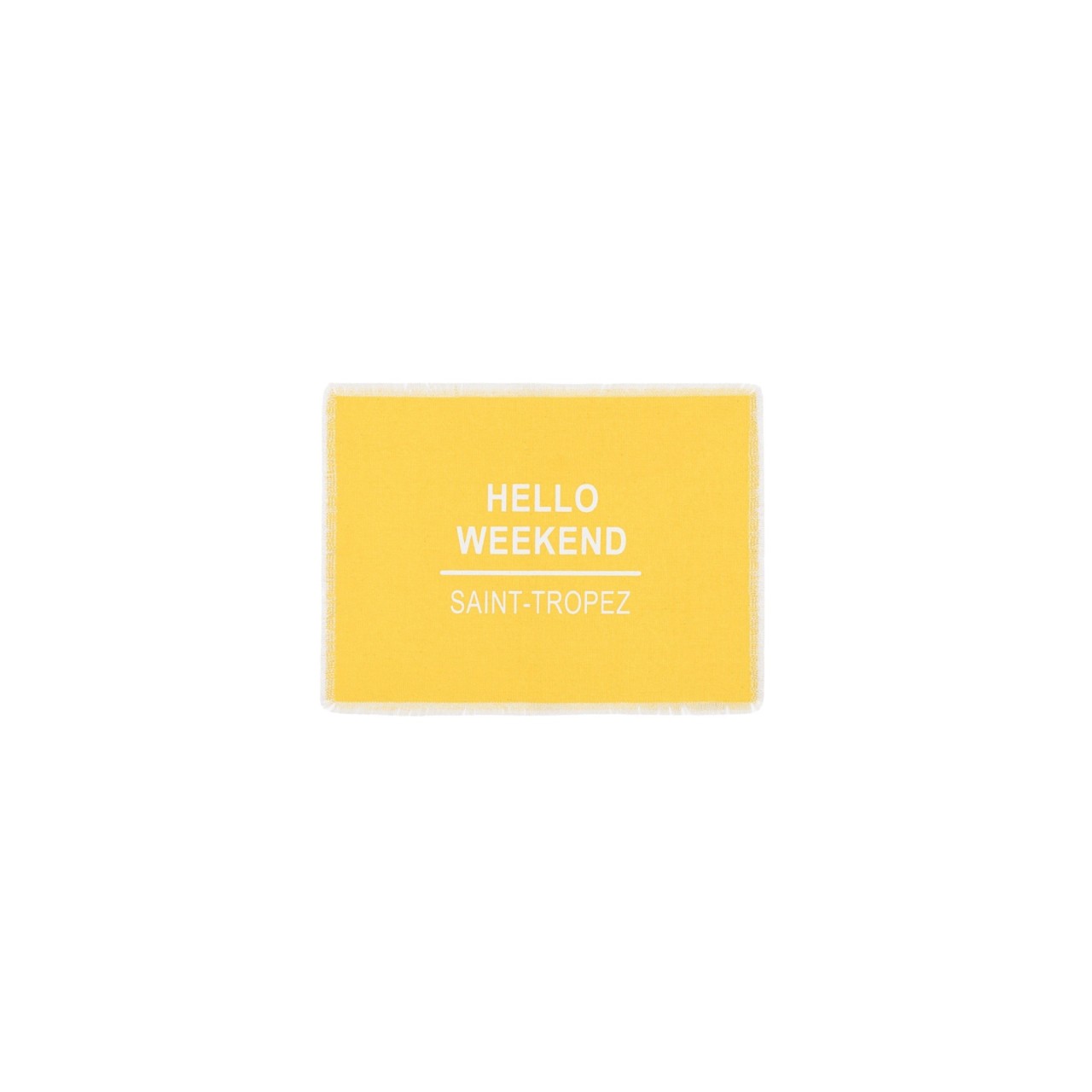 SET DE TABLE HELLO WEEKEND