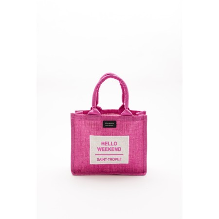 SAC HELLO WEEKEND FUSHIA PETIT