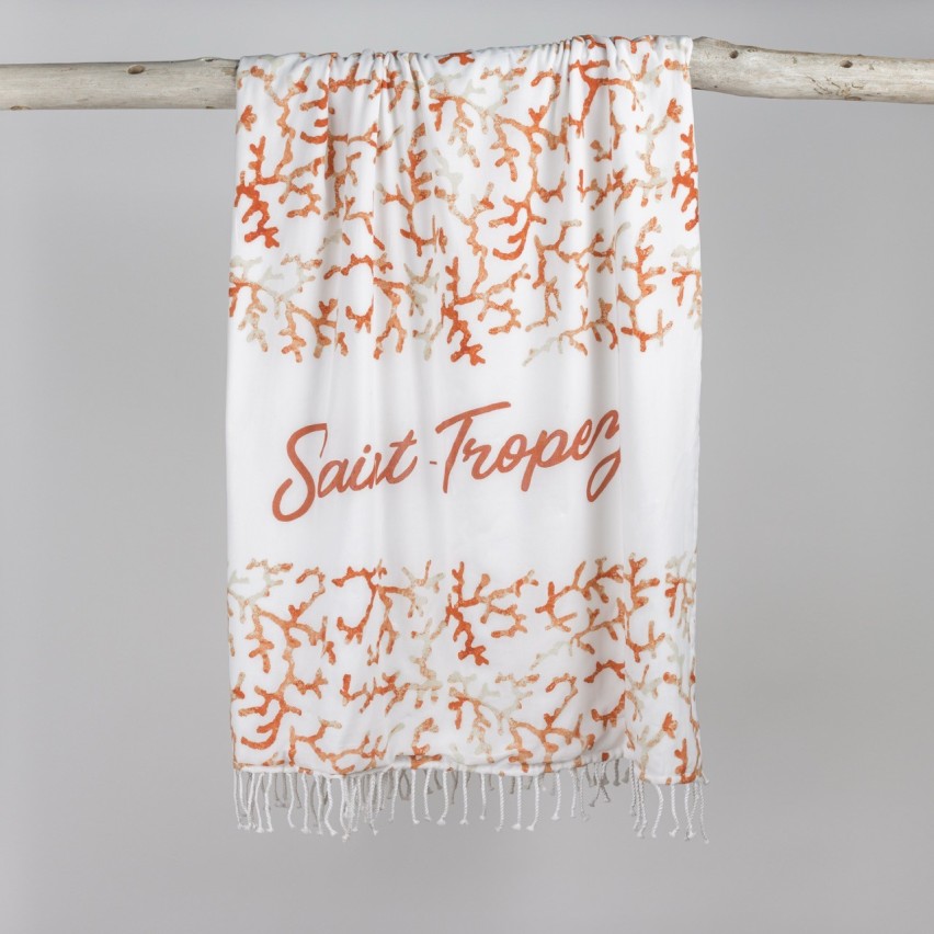 LUXURY BEACH TOWEL FIDJI St-Tropez