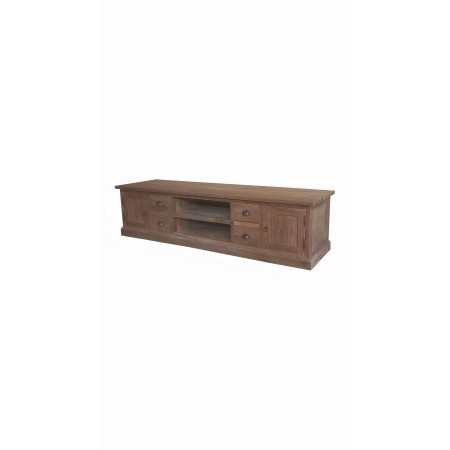Meuble TV Cabinet Teak Naturel