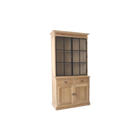 Buffet 115 ALUM DOORS New Teak Grade a Naturel