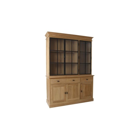 BUFFET 160 ALUM DOORS NEW TEAK GRADE A NATURAL