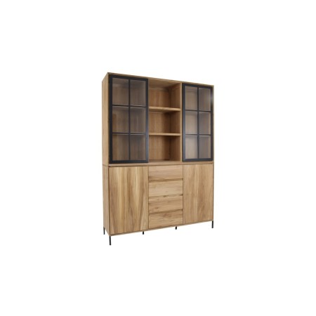 VITRINE BUFFET NEW TEAK GRADE A NATURAL