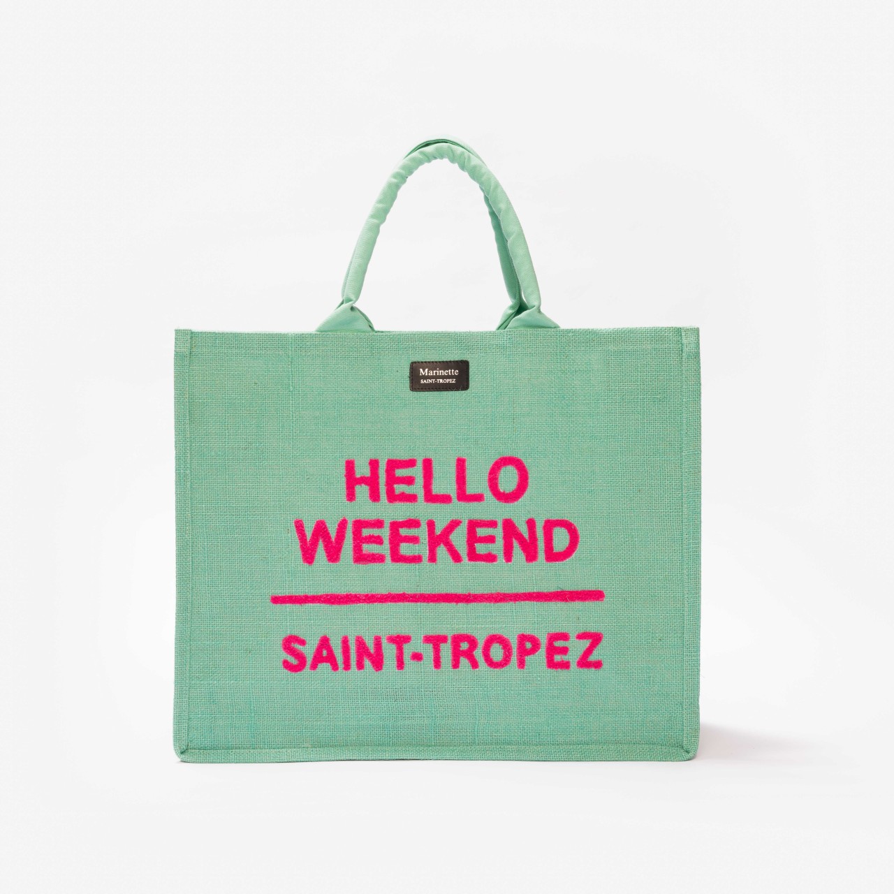 HELLO WEEKEND TUFT BAG large