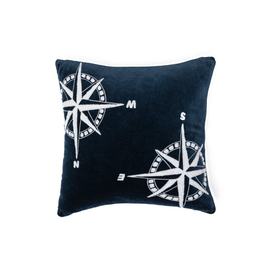CUSHION DECORATIVE ROSE VENT square