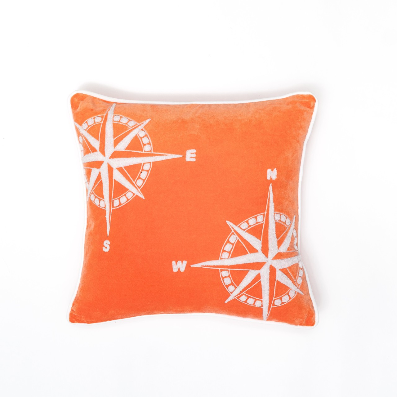 COUSSIN DECO ROSE VENT carré