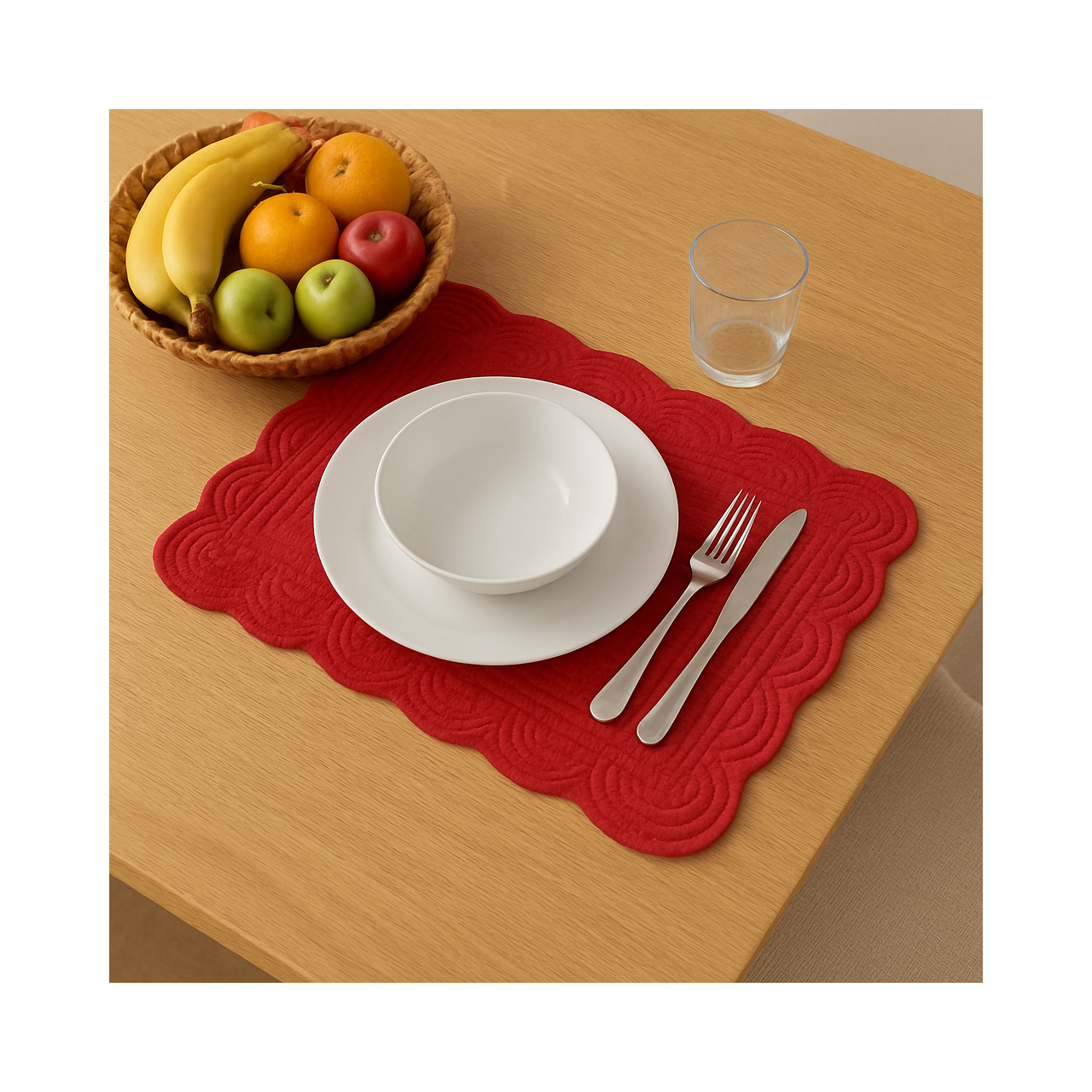 SET DE TABLE CESAR rectangle