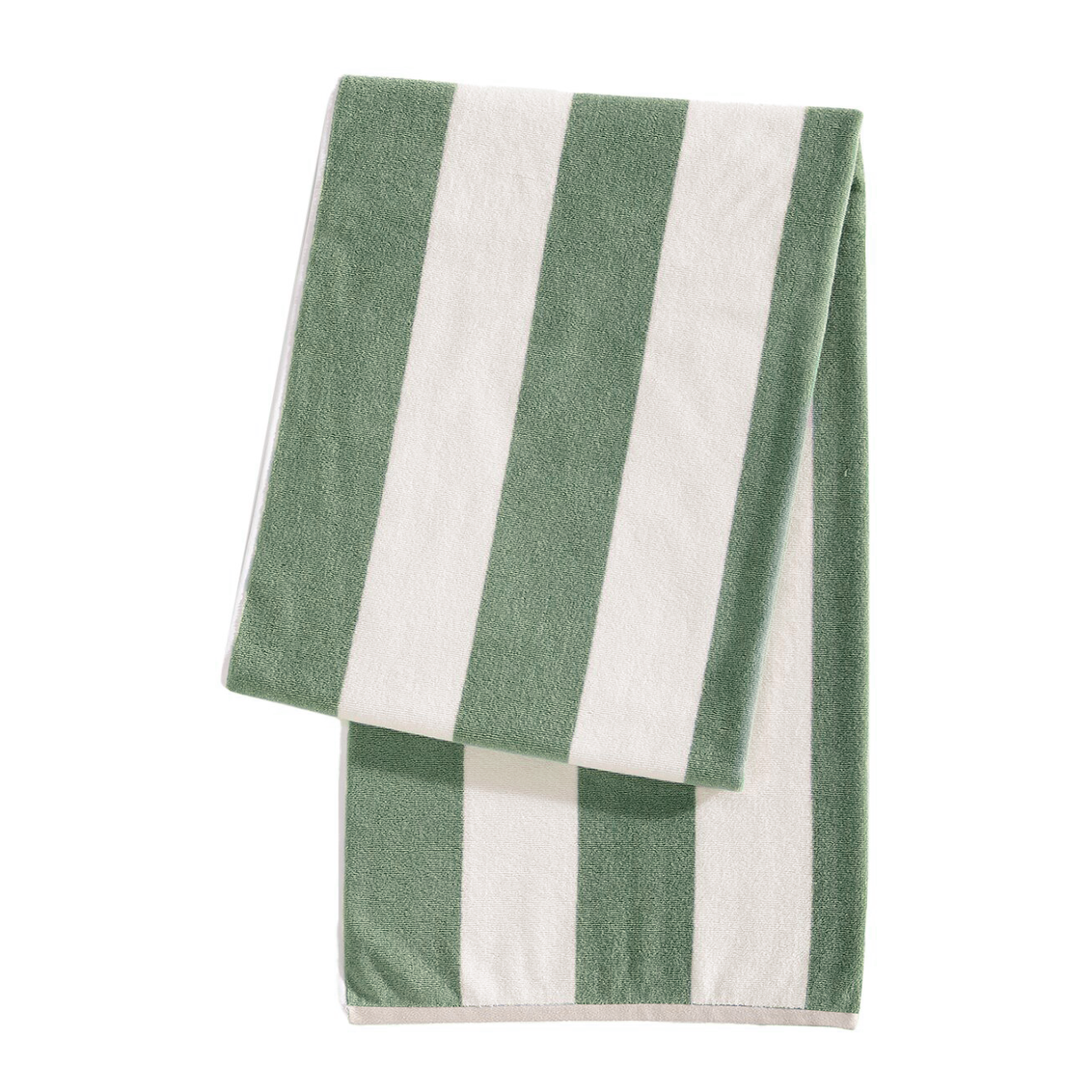 DRAP DE PLAGE REGATE BLANC/EUCALYPTO