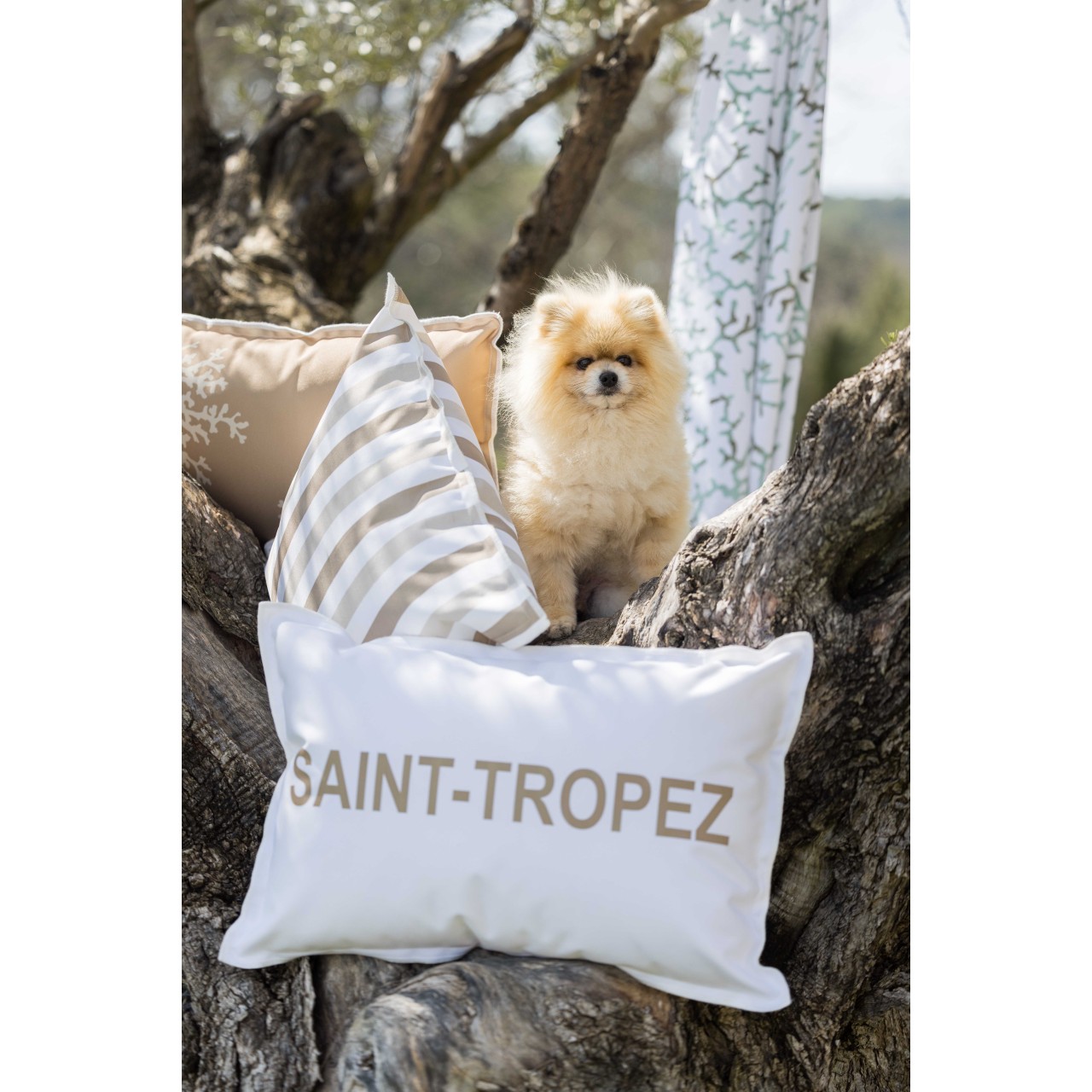 COUSSINS D'EXTÉRIEUR MISTRAL ST TROPEZ déperlant
