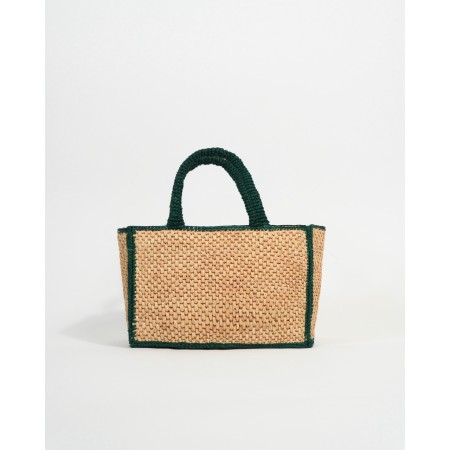 Handmade Raffia Bag natural small