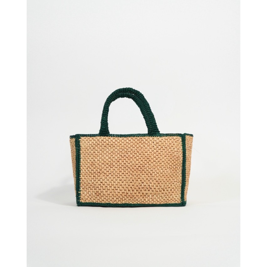 Handmade Raffia Bag natural small