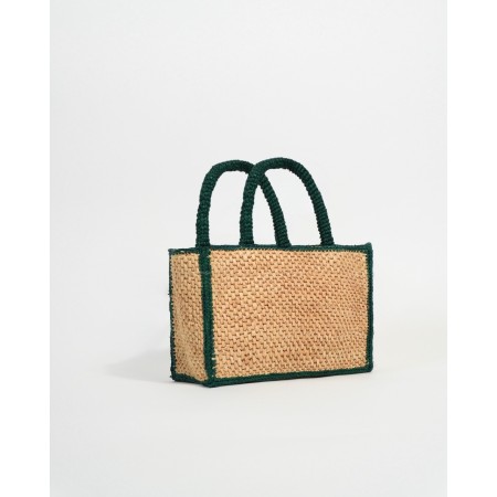 Handmade Raffia Bag natural small