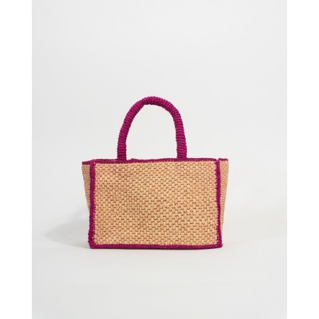 Handmade Raffia Bag natural small