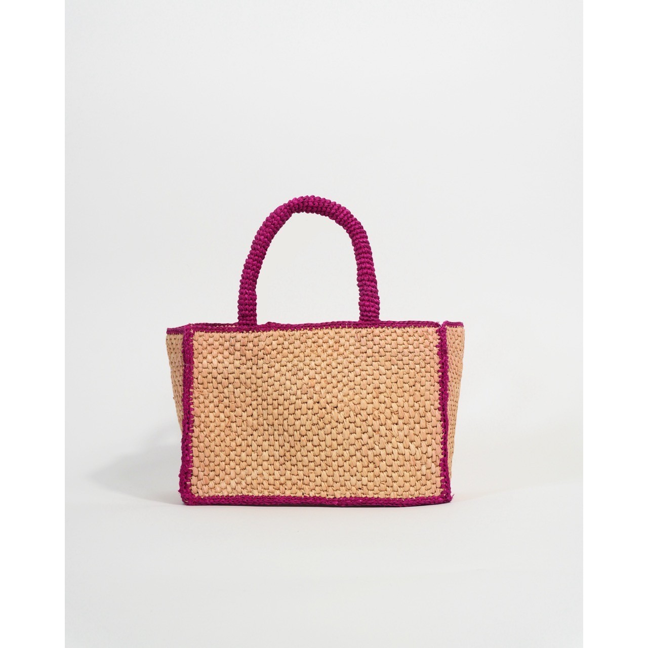 Handmade Raffia Bag natural small