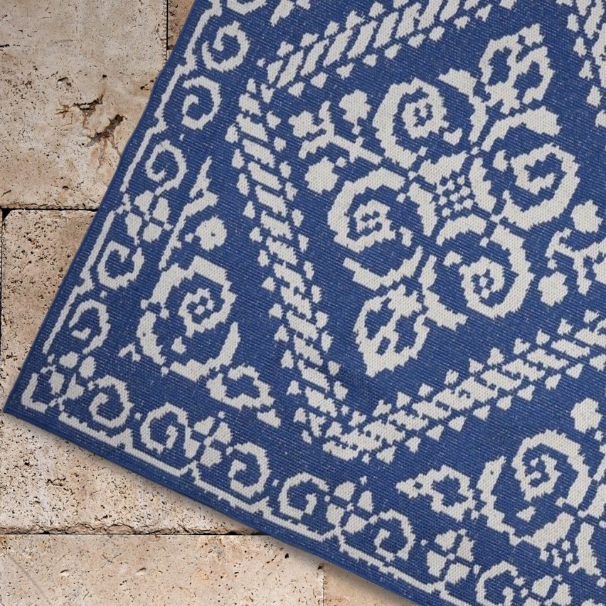 TAPIS D'EXTERIEUR bleu