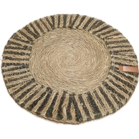 SET DE TABLE ROND EN CORDE TRESSÉ