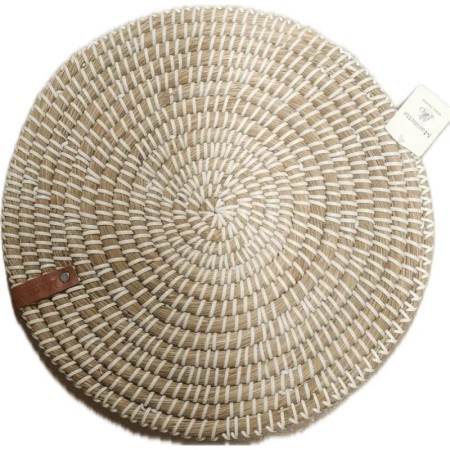 ROUND BRAIDED ROPE PLACEMAT