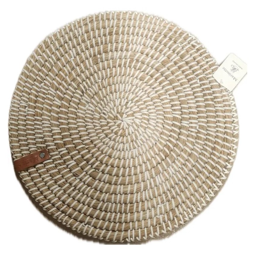 ROUND BRAIDED ROPE PLACEMAT