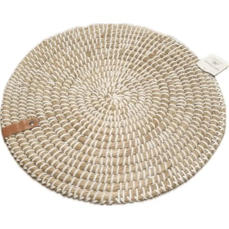 ROUND BRAIDED ROPE PLACEMAT