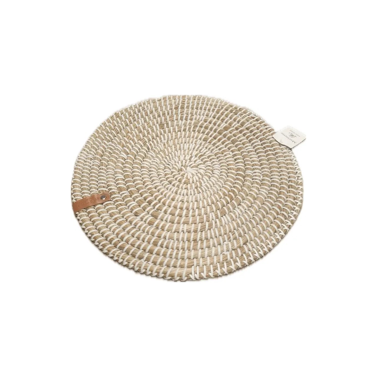ROUND BRAIDED ROPE PLACEMAT