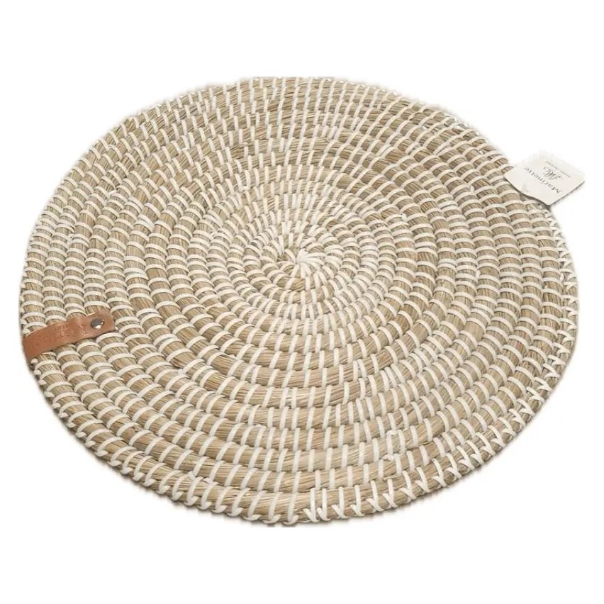 ROUND BRAIDED ROPE PLACEMAT