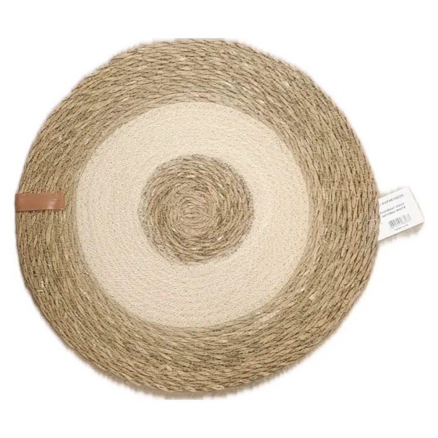 ROUND BRAIDED ROPE PLACEMAT