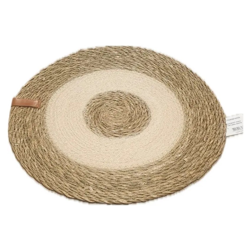 ROUND BRAIDED ROPE PLACEMAT