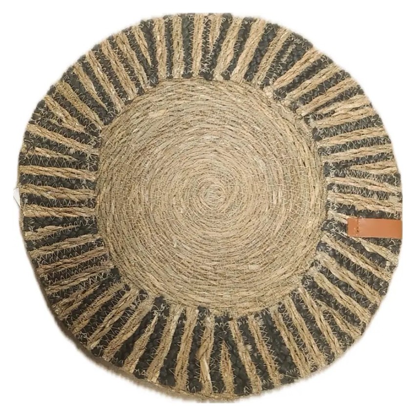 SET OF 6 BRAIDED ROPE PLACEMATS