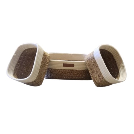 SET OF 3 STORAGE BASKETS