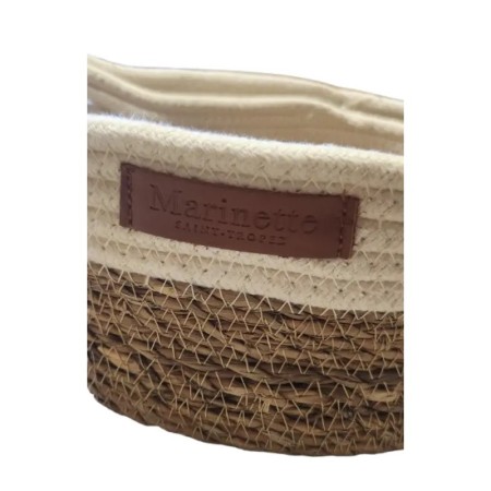 Set de 2 paniers de rangement – Légers, style bohème chic
