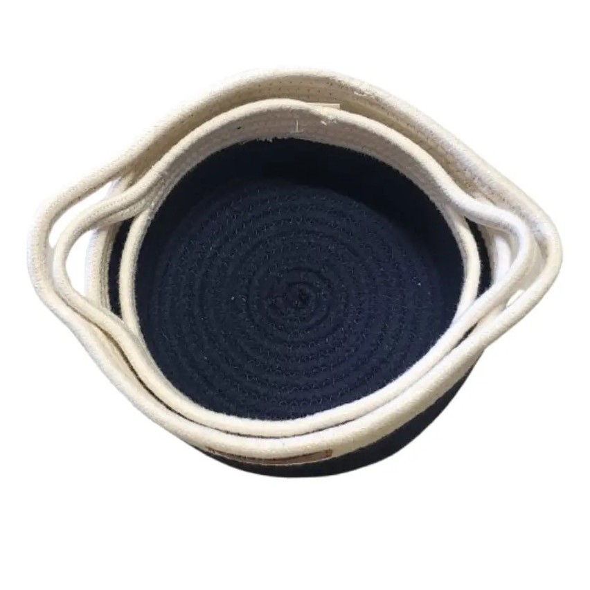 SET OF 2 STORAGE BASKETS