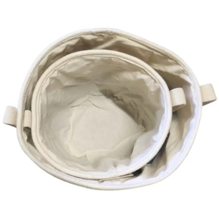 SET OF 2 STORAGE BASKETS