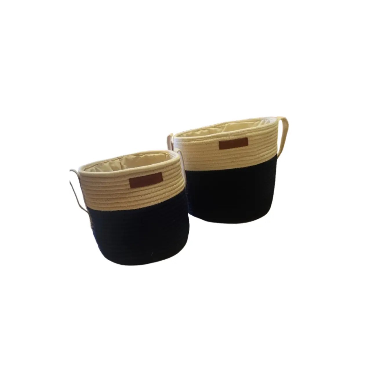 SET OF 2 STORAGE BASKETS
