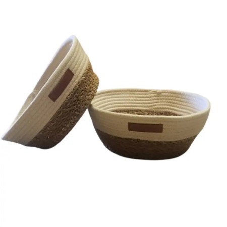 SET OF 2 STORAGE BASKETS