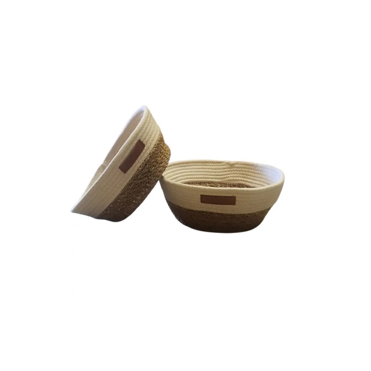 SET OF 2 STORAGE BASKETS