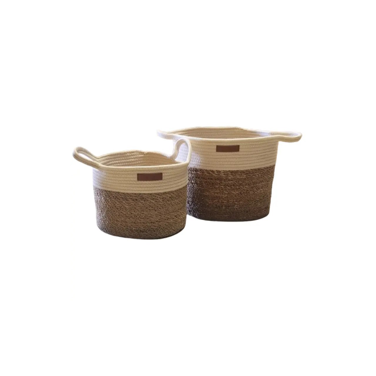 Set de 2 Paniers pliables pour rangement maison – Set pratique & esthétique